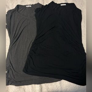 💵SOLD💵 2 Large Maternity T-Shirts